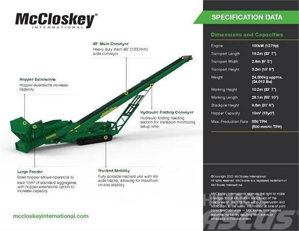 McCloskey RF80 Μεταφορείς