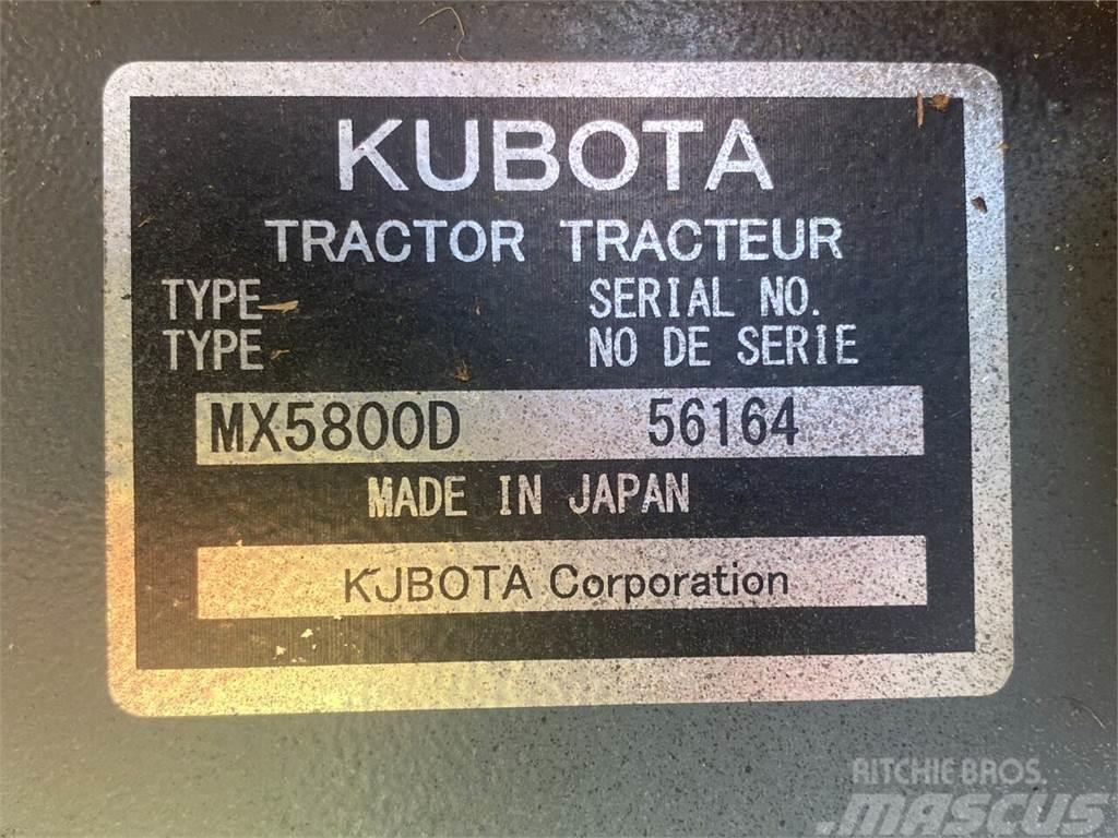 Kubota MX5800 Άλλα