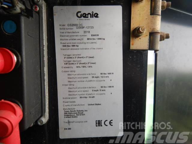 Genie GS2669DC Ανυψωτήρες ψαλιδωτής άρθρωσης