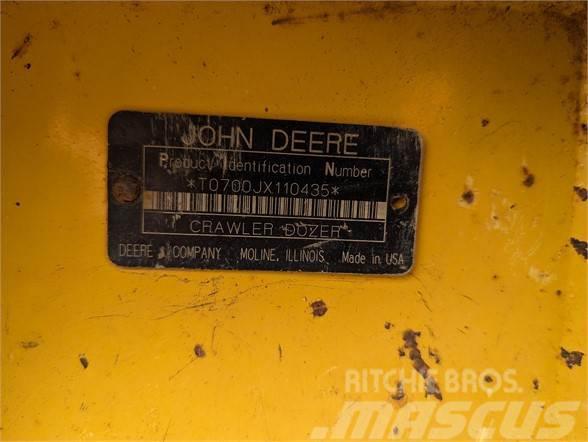 John Deere 700J LT Μπουλντόζες με ερπύστριες