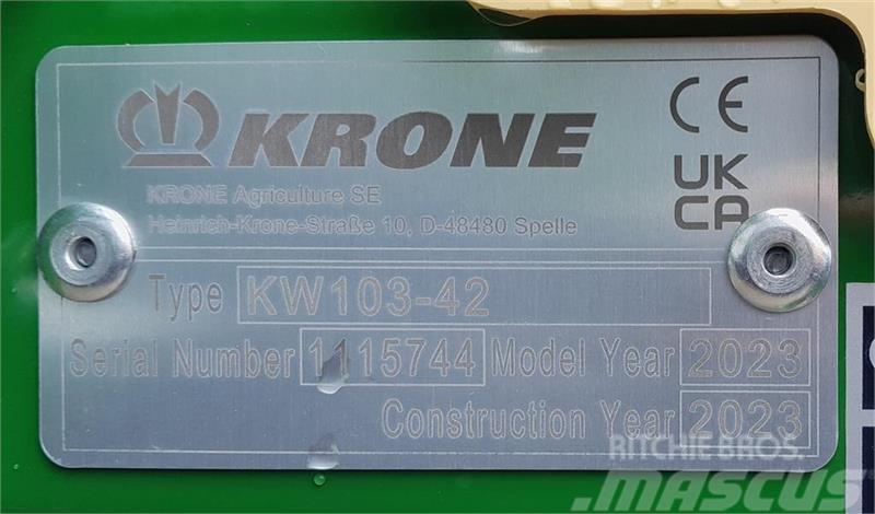 Krone KW 103-42 Τσουγκράνες και χορτοξηραντικές μηχανές