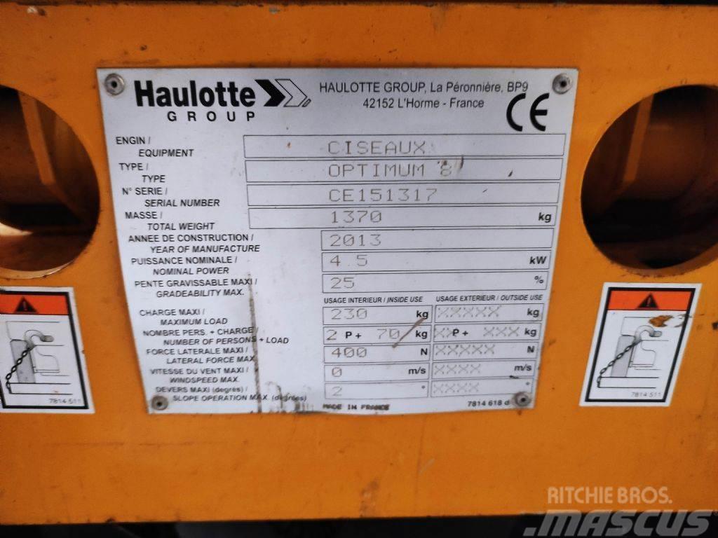 Haulotte OPTIMMM8 Ανυψωτήρες ψαλιδωτής άρθρωσης