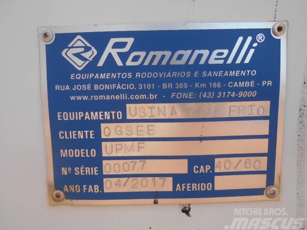  Romanelli UPMR 40/60 Μονάδες ανάμιξης ασφάλτου