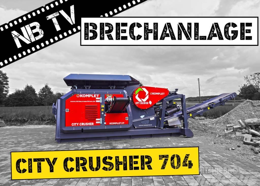 Komplet City Crusher 704 | Backenbrecher Hakenlift Μηχανές κοσκινίσματος