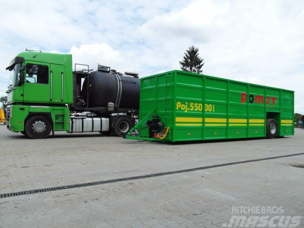 Pomot Slurry tank container  55000 L/Réservoir de lisier Διασκορπιστές λάσπης