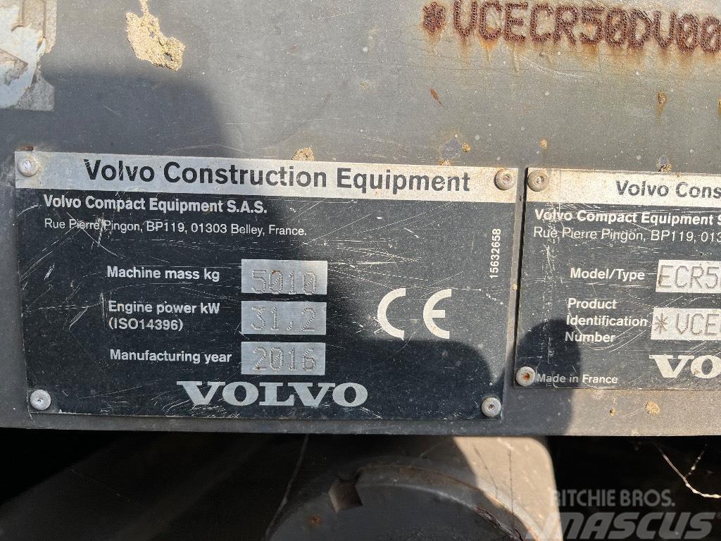Volvo ECR 50 D Εκσκαφάκι (διαβολάκι) < 7t