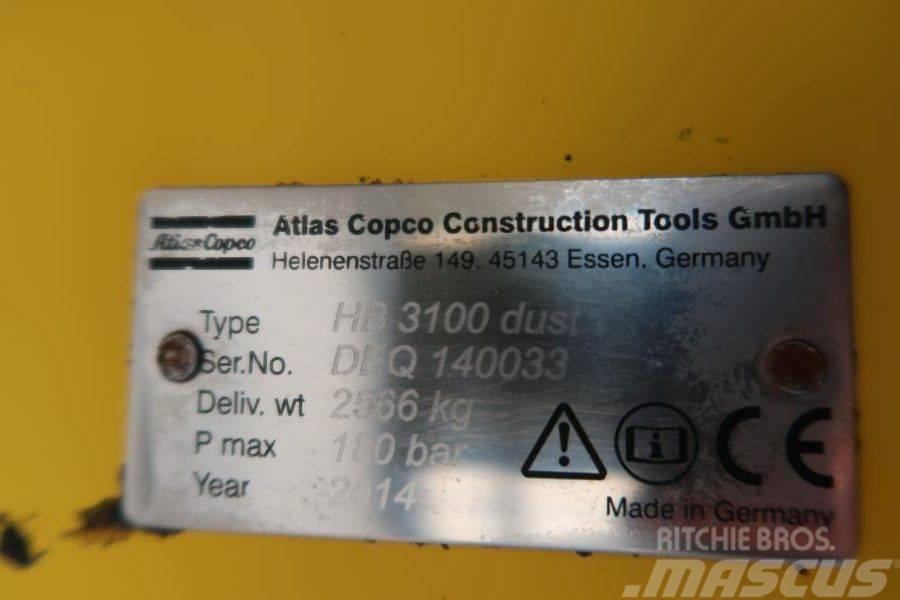 Atlas Copco HB3100 DUST Epiroc Σφυριά / Σπαστήρες