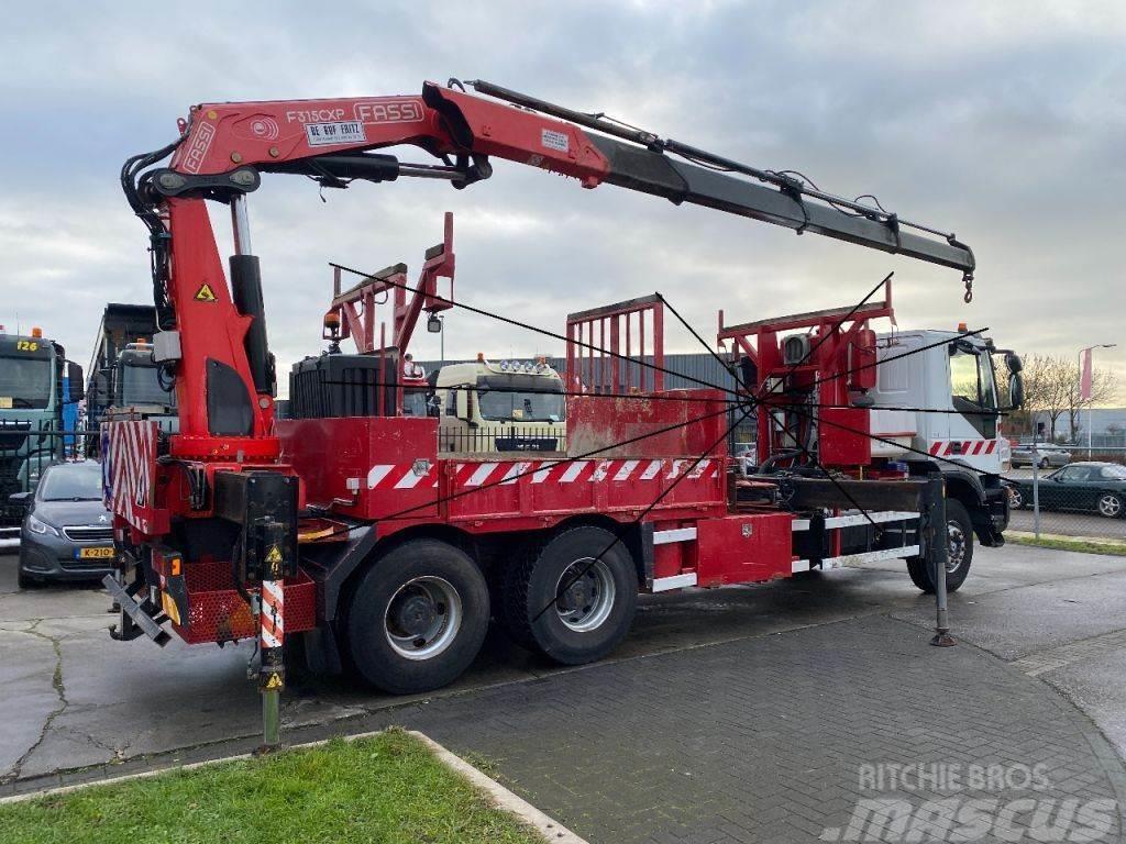 Fassi F315 A.24 + REMOTE + 4X OUTRIGGER F315ACXP.24 Γερανοί φορτωτές