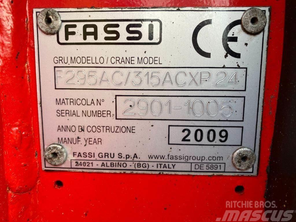 Fassi F315 A.24 + REMOTE + 4X OUTRIGGER F315ACXP.24 Γερανοί φορτωτές