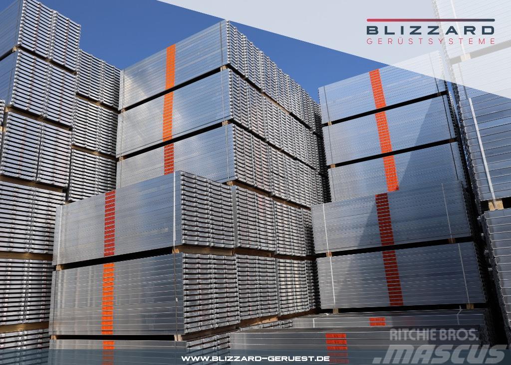  245,17 m² Fassadengerüst aus Alu Neu Blizzard S70 Εξοπλισμός σκαλωσιών
