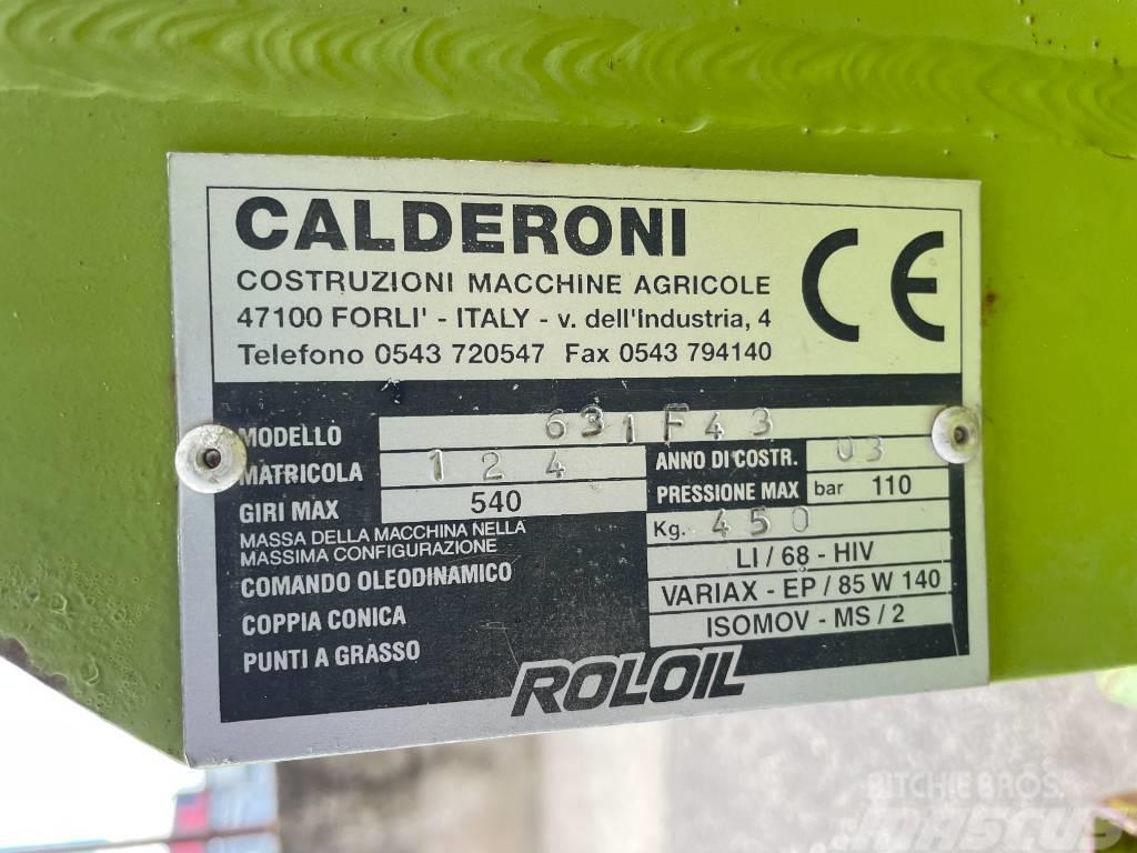  Calderoni 631F43 Εργασία προετοιμασίας εδάφους