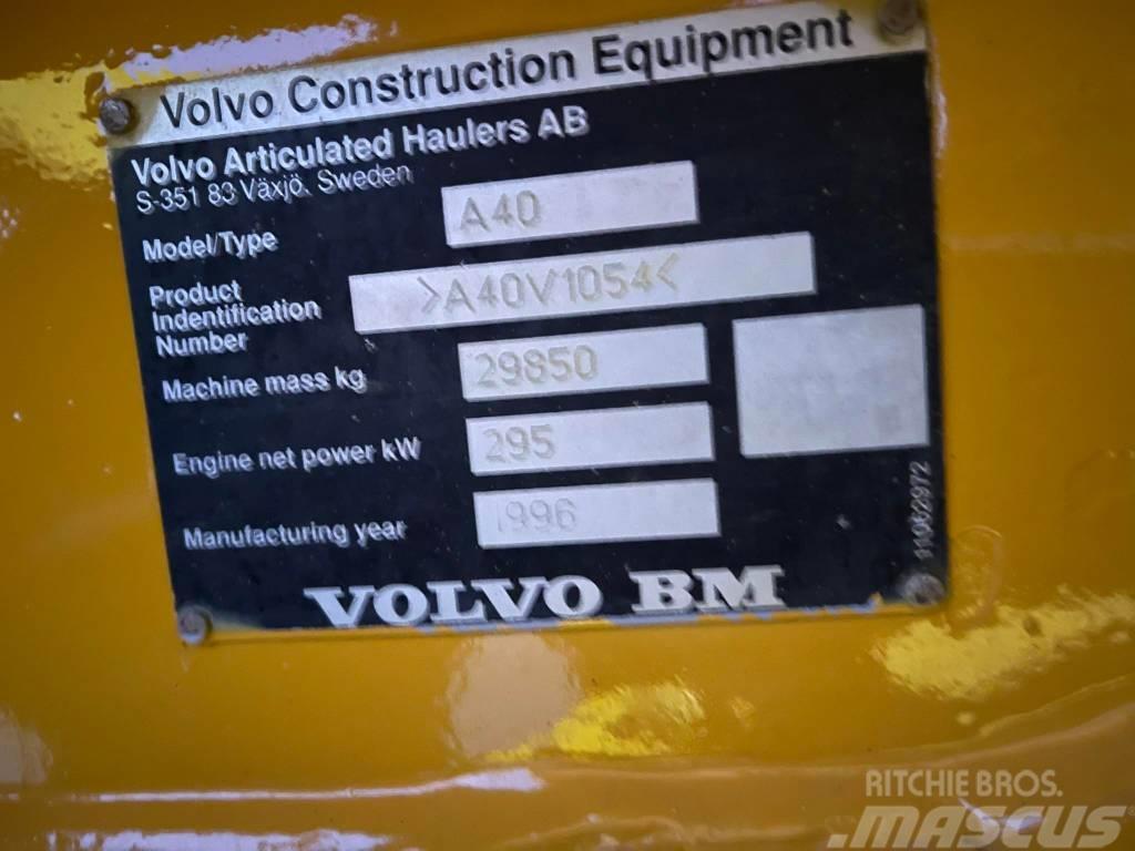 Volvo A40C Σπαστό Dump Truck ADT