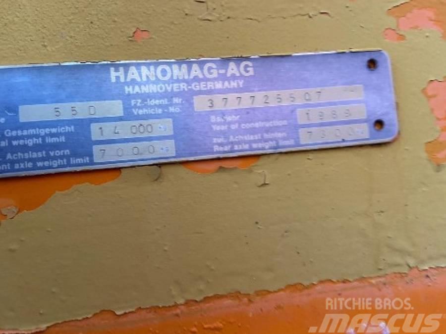 Hanomag 55 D Φορτωτές με λάστιχα (Τροχοφόροι)