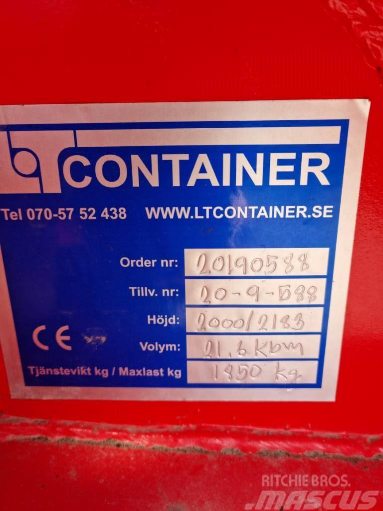 LT Spannmålscontainer 21,6 kubik, Rullkapell Ειδικά Container