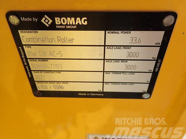Bomag BW 138 AC-5 Οδοστρωτήρες συνδυαστικοί
