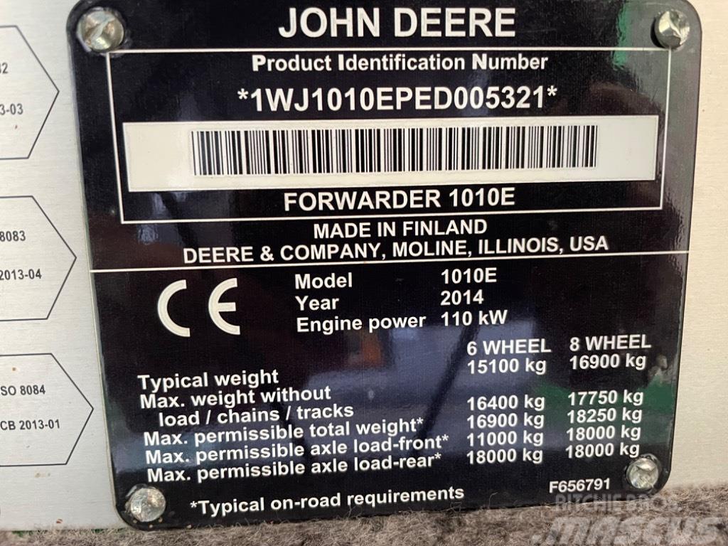 John Deere 1010 E Μεταφορείς ξυλείας