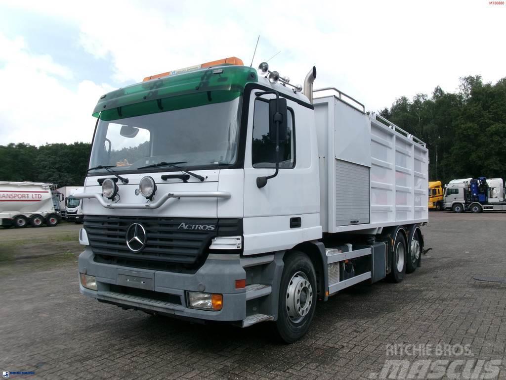 Mercedes-Benz Actros 2535 6x2 vacuum tank Saugbagger Αποφρακτικά οχήματα