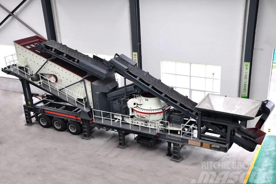 Liming 250tph VSI shaping and screening plant for sand Μονάδες χαλικιού