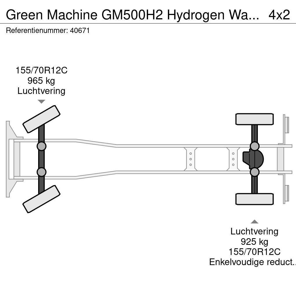 Green Machines GM500H2 Hydrogen Waterstof Sweeper Φορτηγά σκούπες