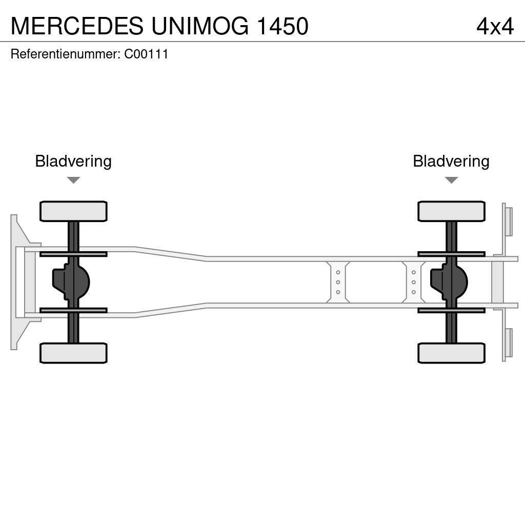Mercedes-Benz UNIMOG 1450 Φορτηγά Ανατροπή