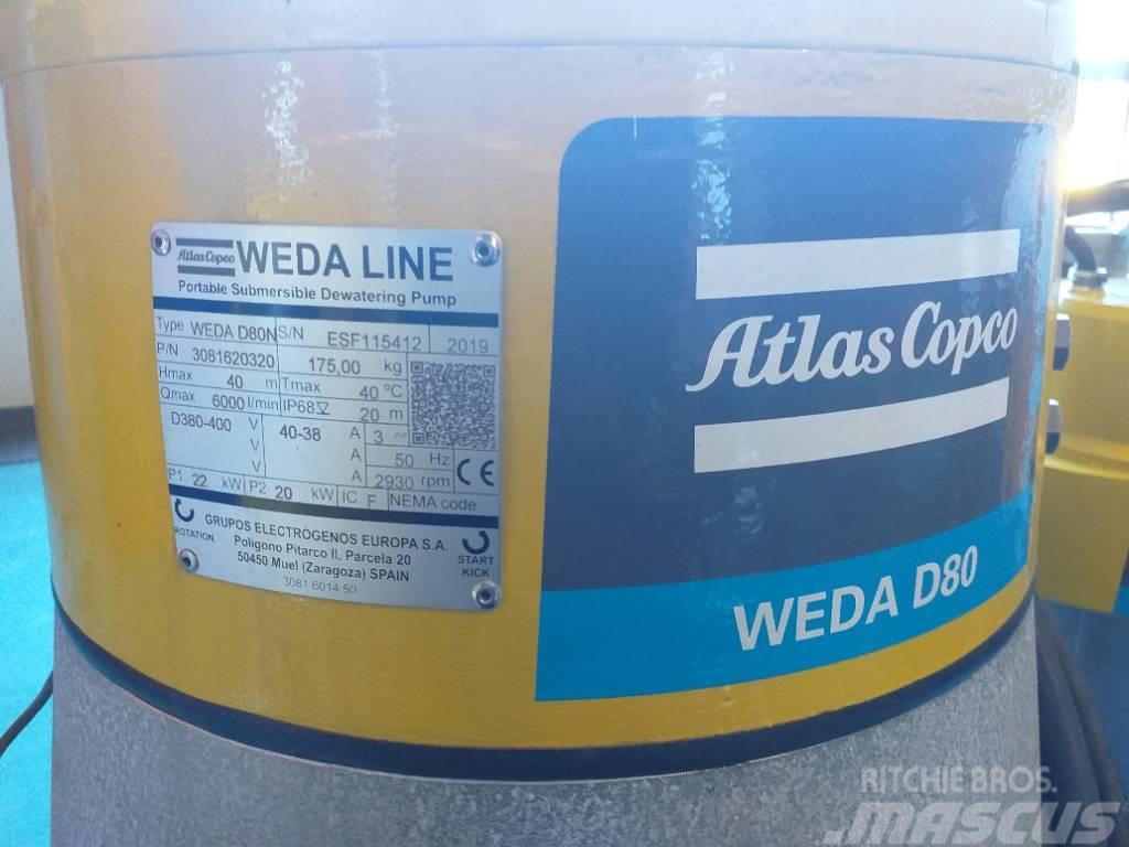 Atlas Copco WEDA D80N Αντλίες νερού