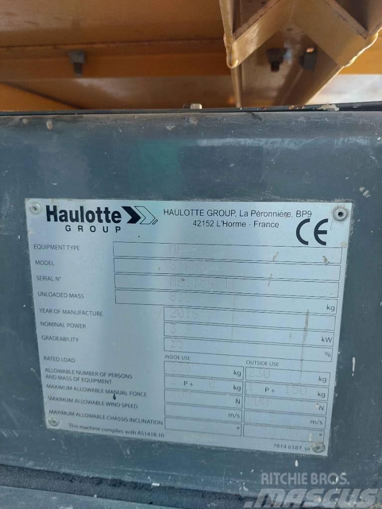 Haulotte Star 6 Ανυψωτήρες με κατακόρυφους πυλώνες