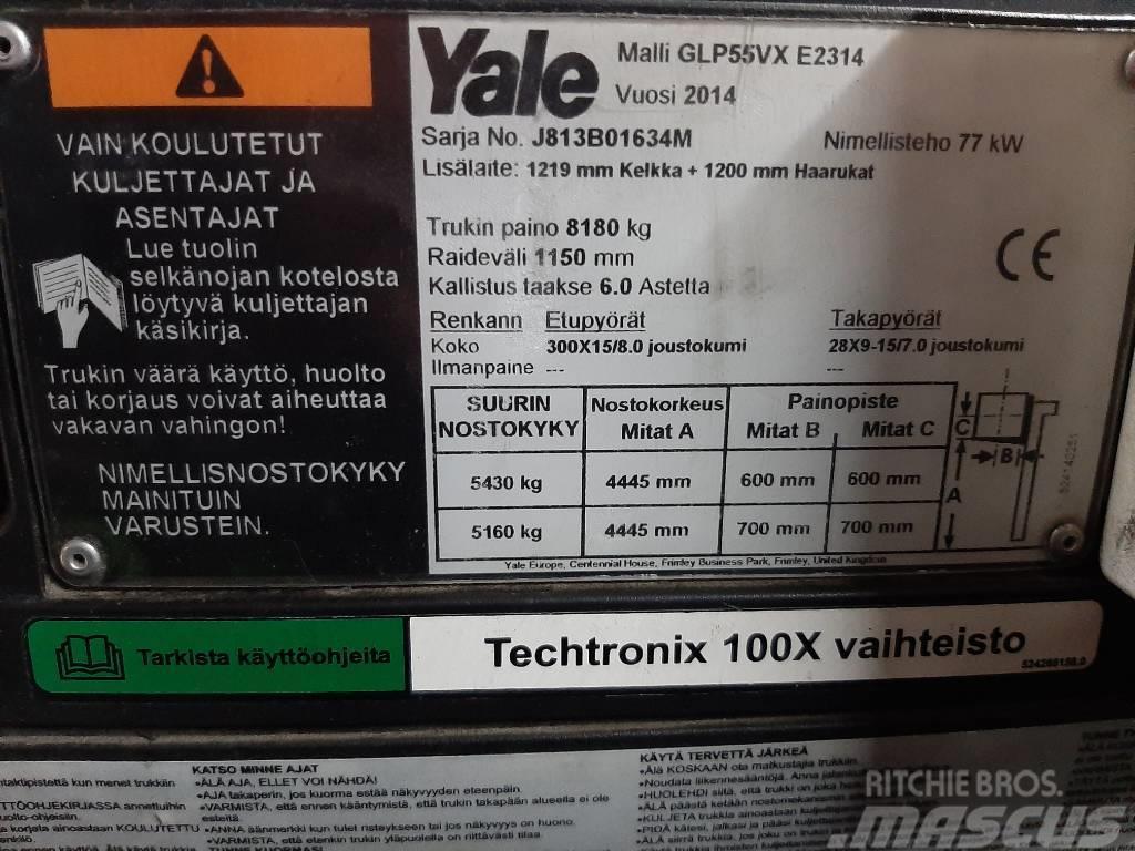 Yale GLP55VX Περονοφόρα ανυψωτικά κλαρκ με φυσικό αέριο LPG