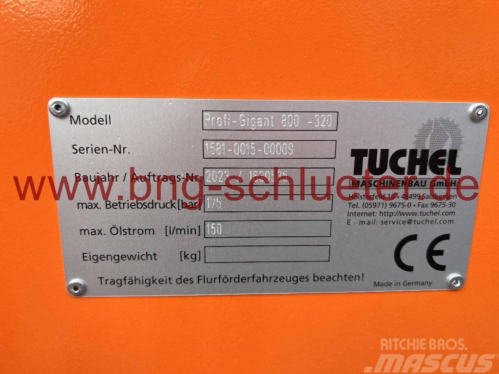 Tuchel Profi Gigant 800 Kehrmaschine -werkneu- Άλλα μηχανήματα φροντίδας εδάφους
