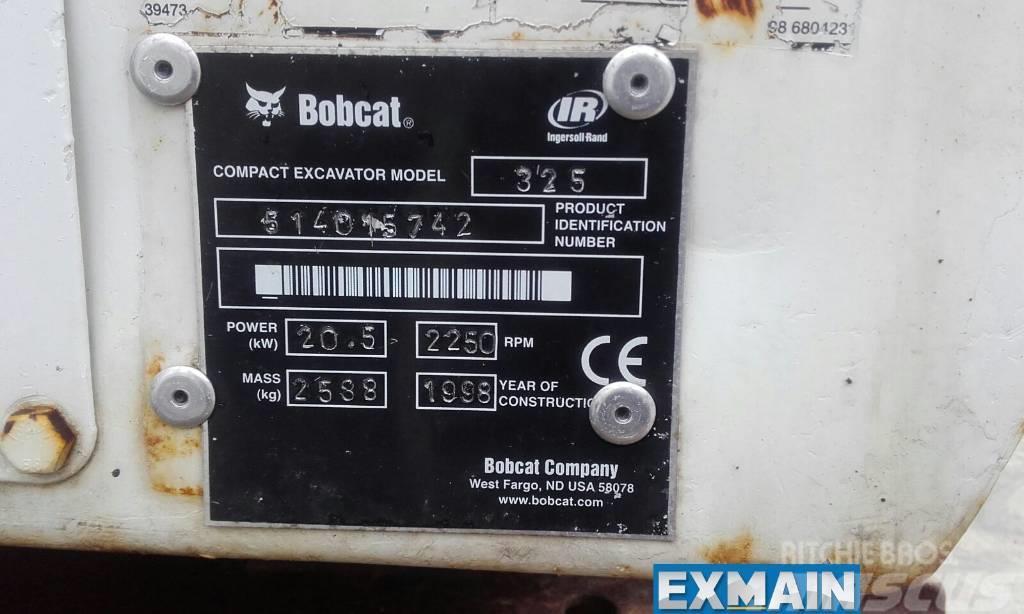 Bobcat X 325 Εκσκαφάκι (διαβολάκι) < 7t