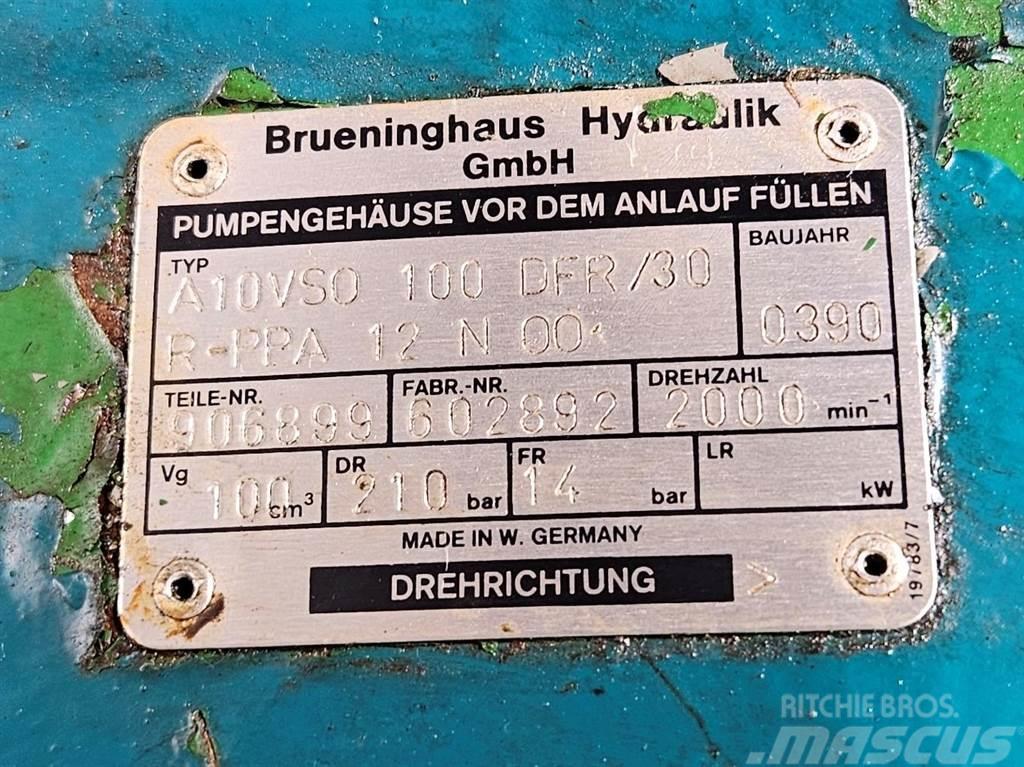 Brueninghaus Hydromatik A10VSO100DFR/30R-906899-Load sensing pump Υδραυλικά
