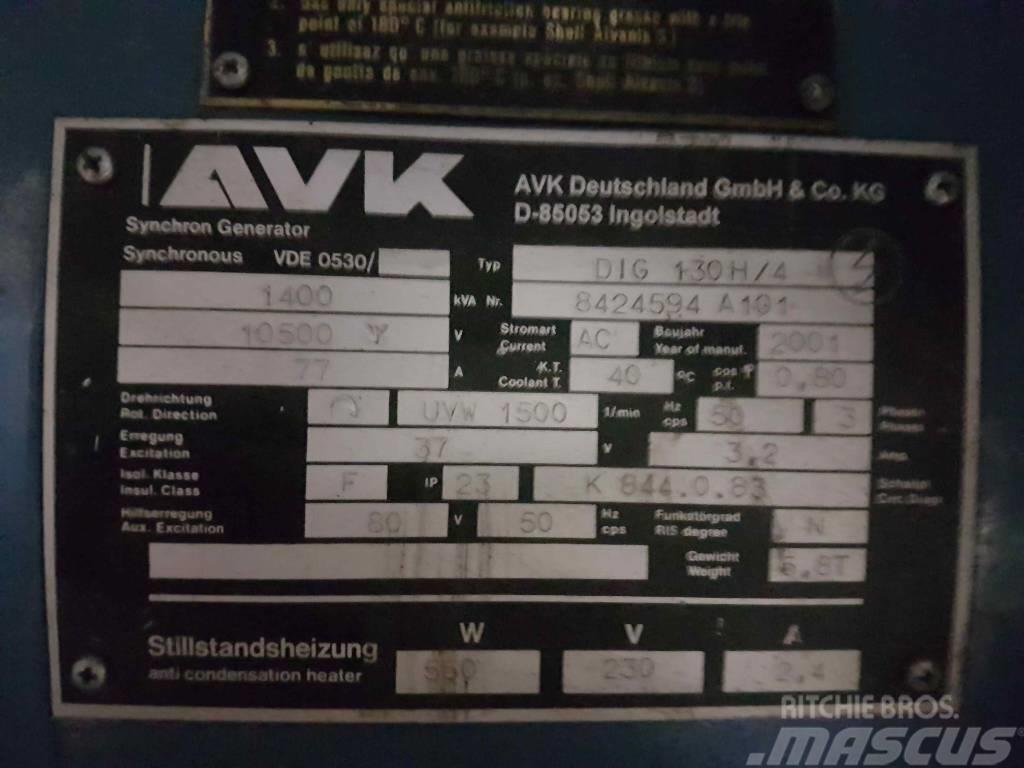 AVK DIG130 H/4 Γεννήτριες ντίζελ