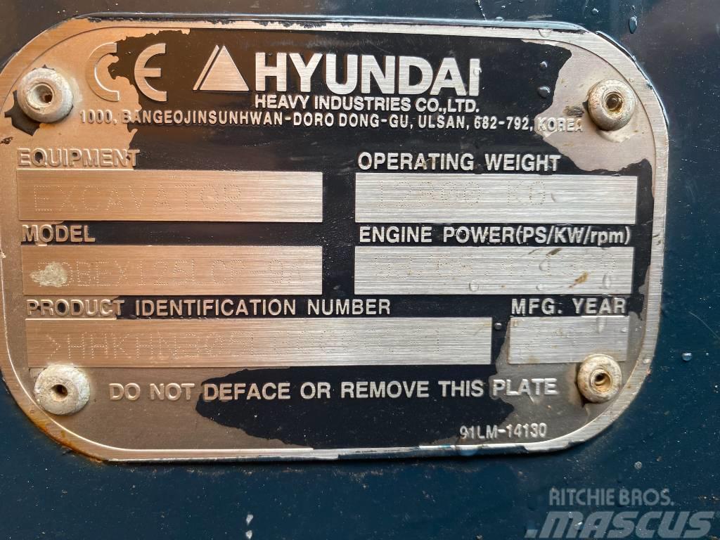 Hyundai Harvadig 125LCR-9A c/w 2020 Keto 100LD Εκσκαφείς