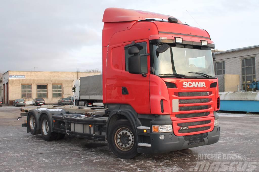 Scania R480 LB6X2HNB Φορτηγά για εμπορευματοκιβώτια