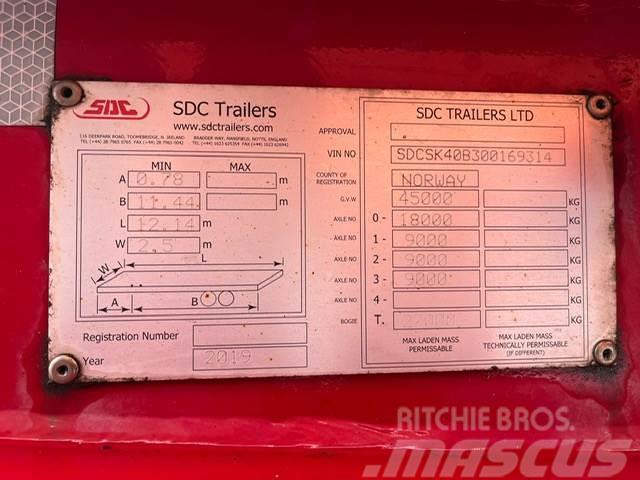 SDC TRAILERS Semitrailer Ημιρυμούλκες Container