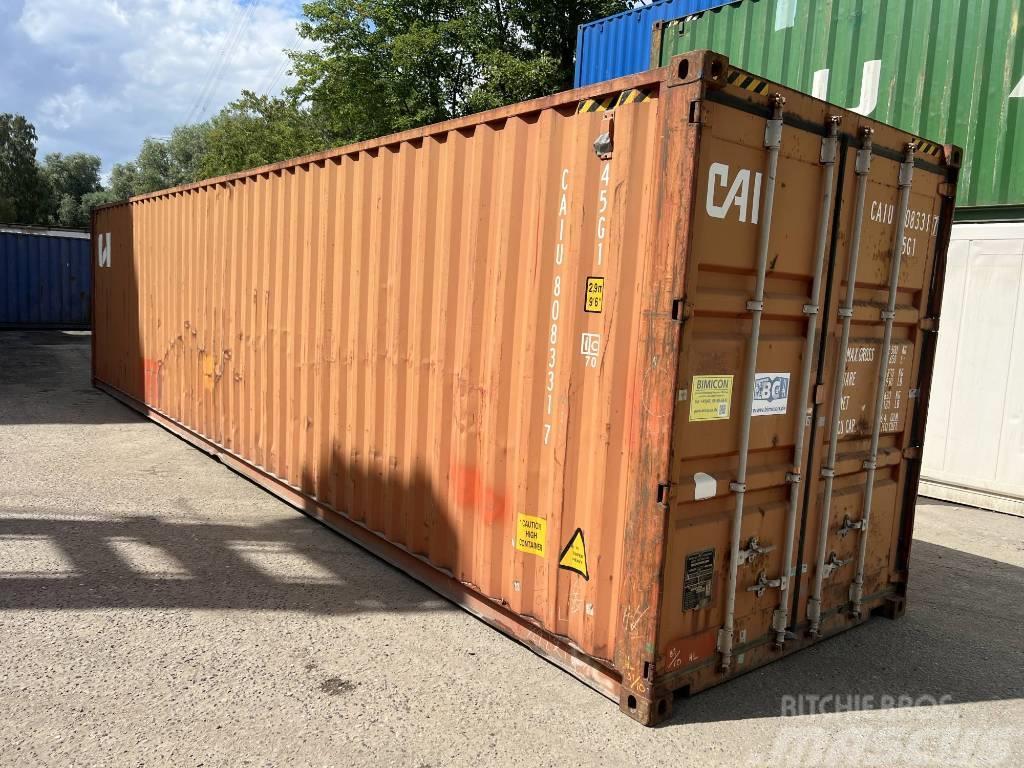  40 Fuß HC Lagercontainer Seecontainer Container αποθήκευσης