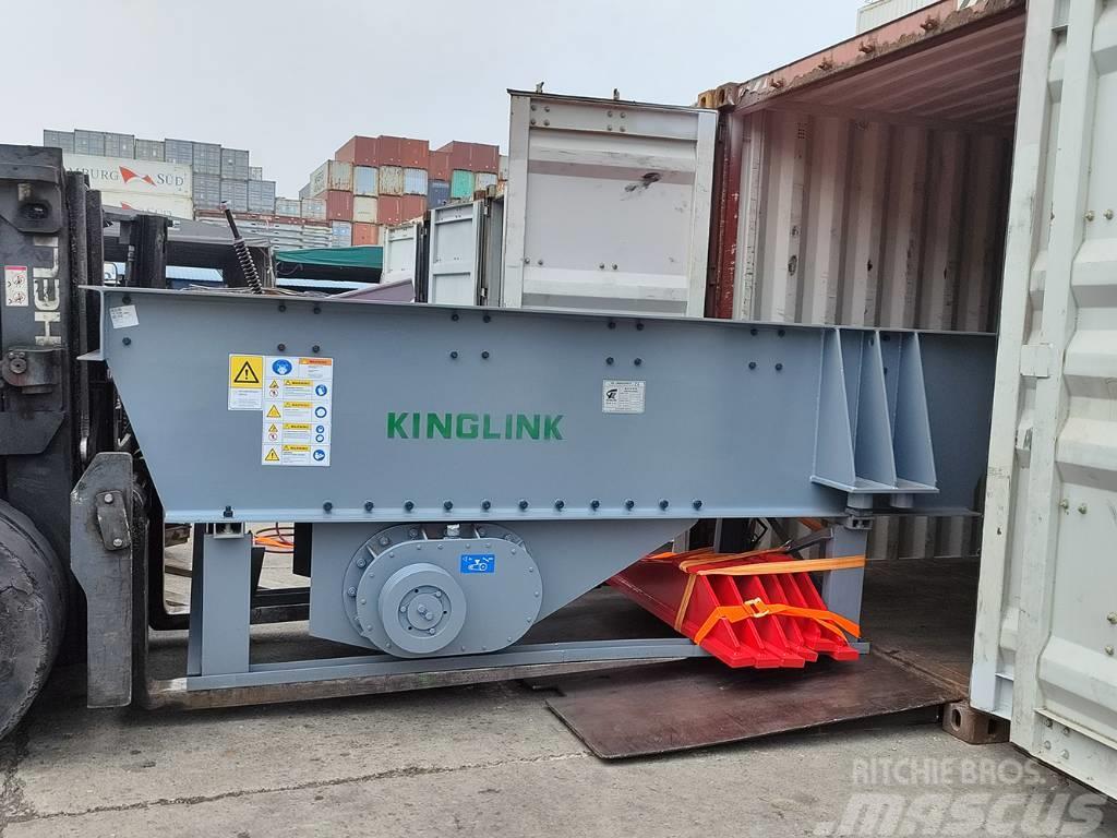 Kinglink ZSW-380x96 Heavy-Duty Vibrating Grizzly Feeder Τροφοδότες