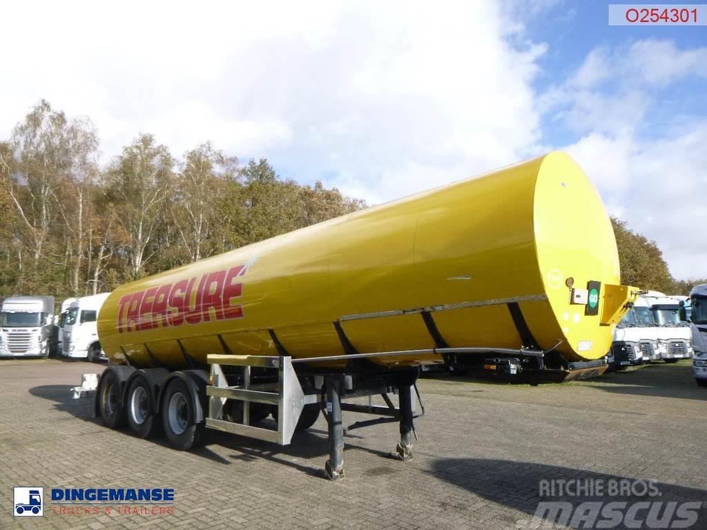  Crane Fruehauf Food (beer) tank inox 30 m3 / 2 com Ημιρυμούλκες βυτίων