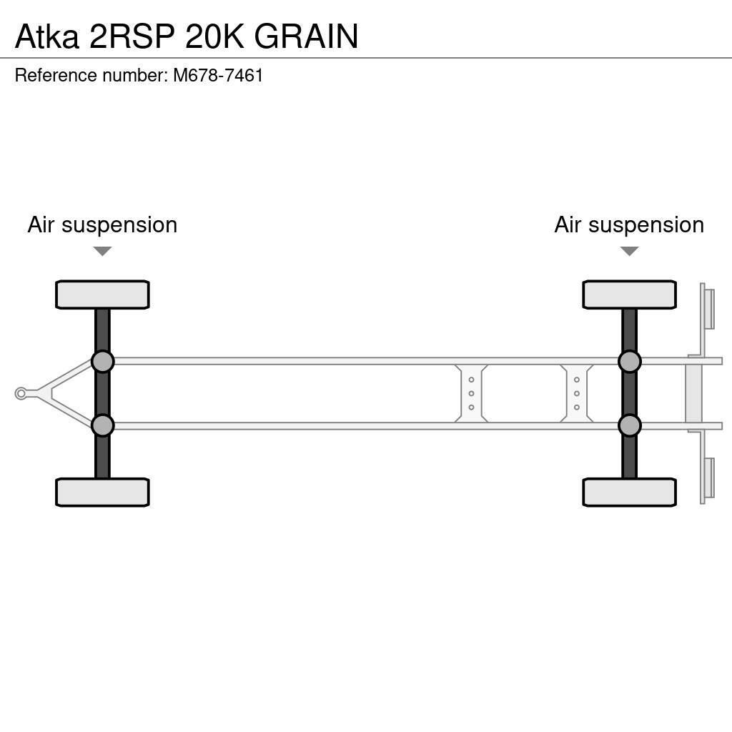  ATKA 2RSP 20K GRAIN Ανατρεπόμενες ρυμούλκες