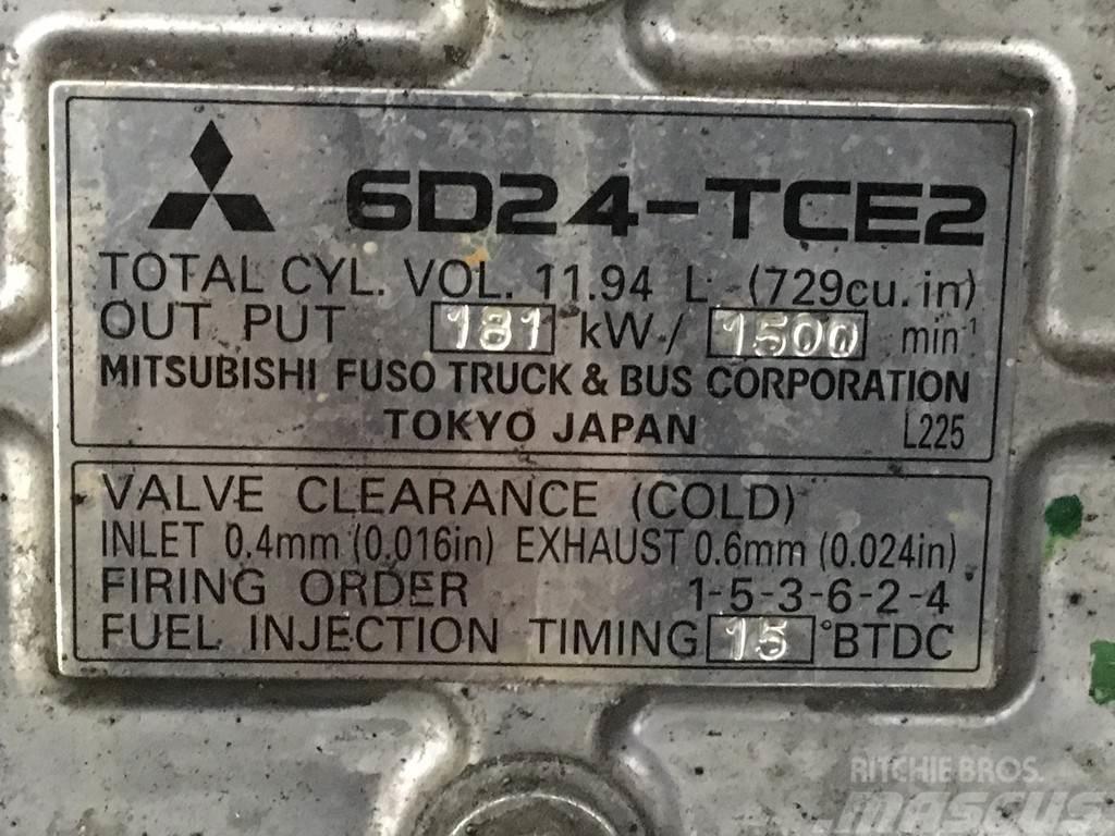 Mitsubishi 6D24-TCE2 USED Κινητήρες