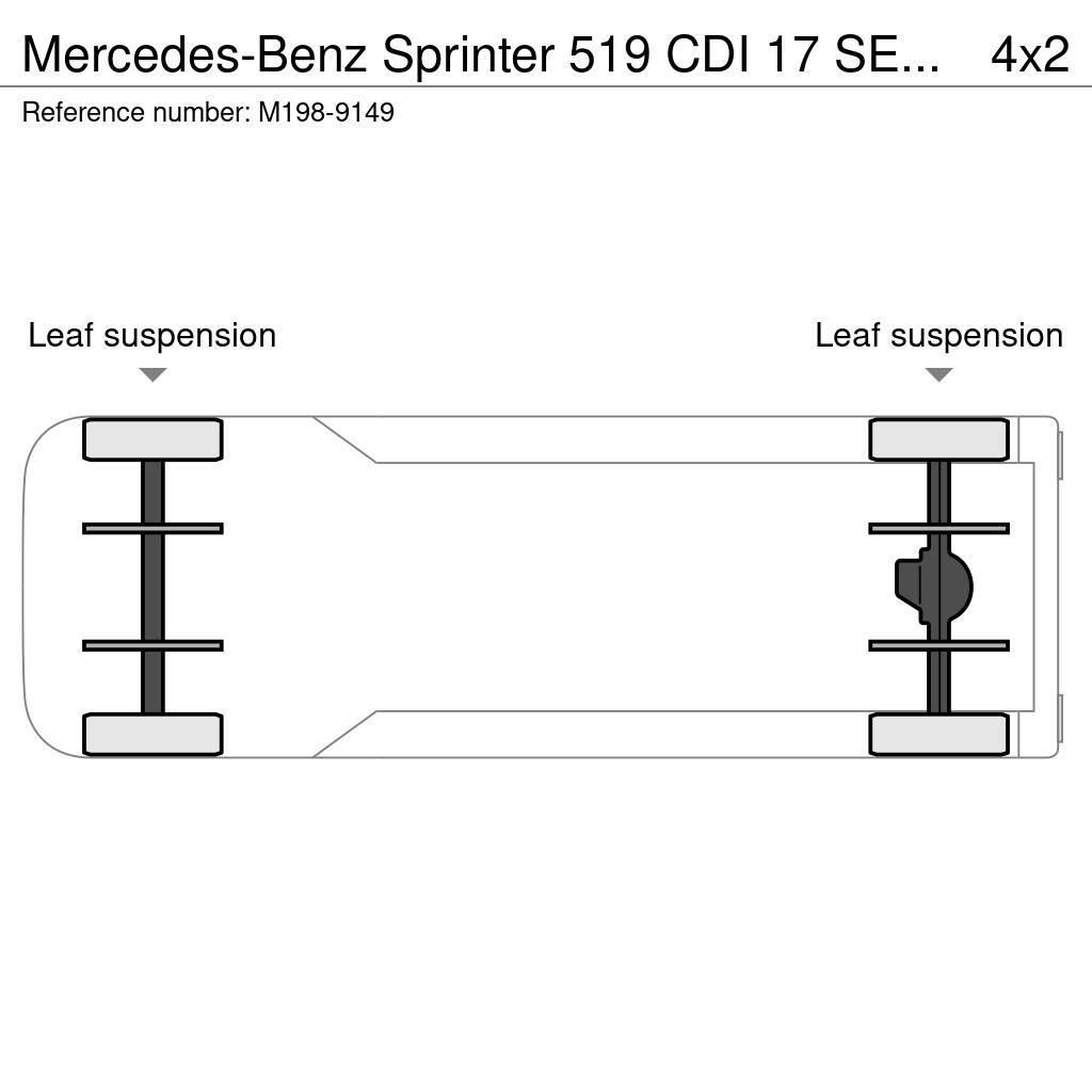 Mercedes-Benz Sprinter 519 CDI 17 SEATS / AC / WEBASTO Μίνι λεωφορεία