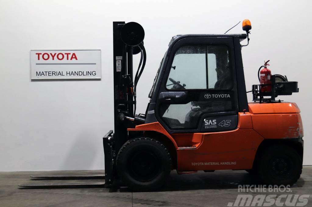 Toyota 7 FG 40 Περονοφόρα ανυψωτικά κλαρκ με φυσικό αέριο LPG