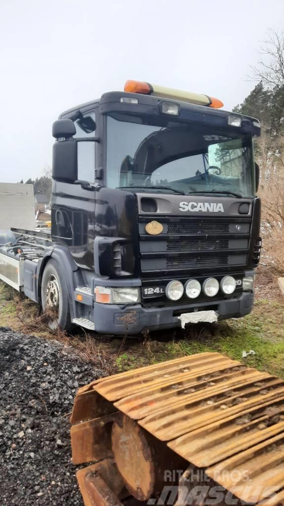 Scania R124LB6x2 Φορτηγά Kαρότσα με ανοιγόμενα πλαϊνά
