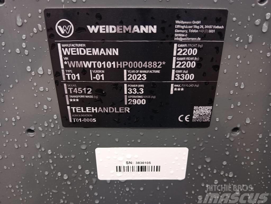 Weidemann T4512 Τηλεσκοπικοί ανυψωτές
