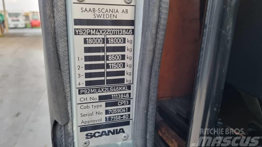 Scania 92H 300 4x2 stake body - spring Φορτηγά Kαρότσα με ανοιγόμενα πλαϊνά