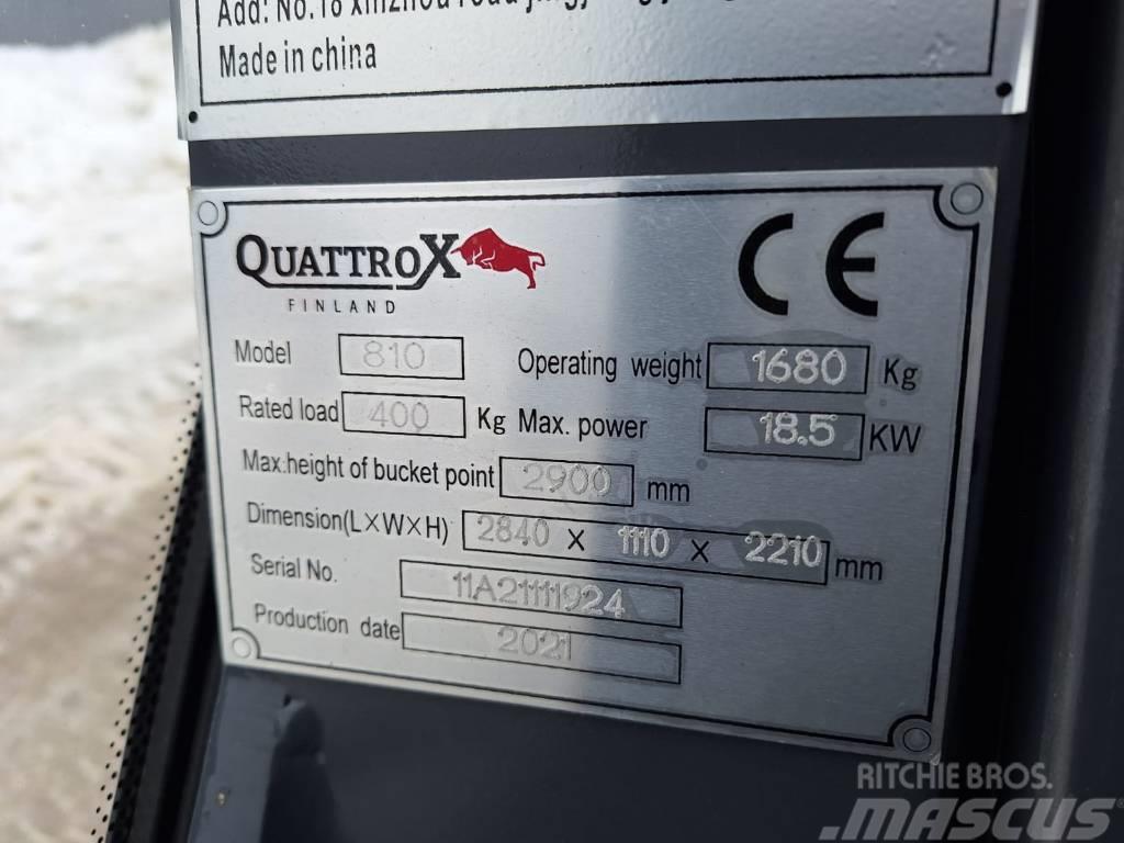 Quattrox 810 KAUHA+PIIKIT Μίνι φορτωτές