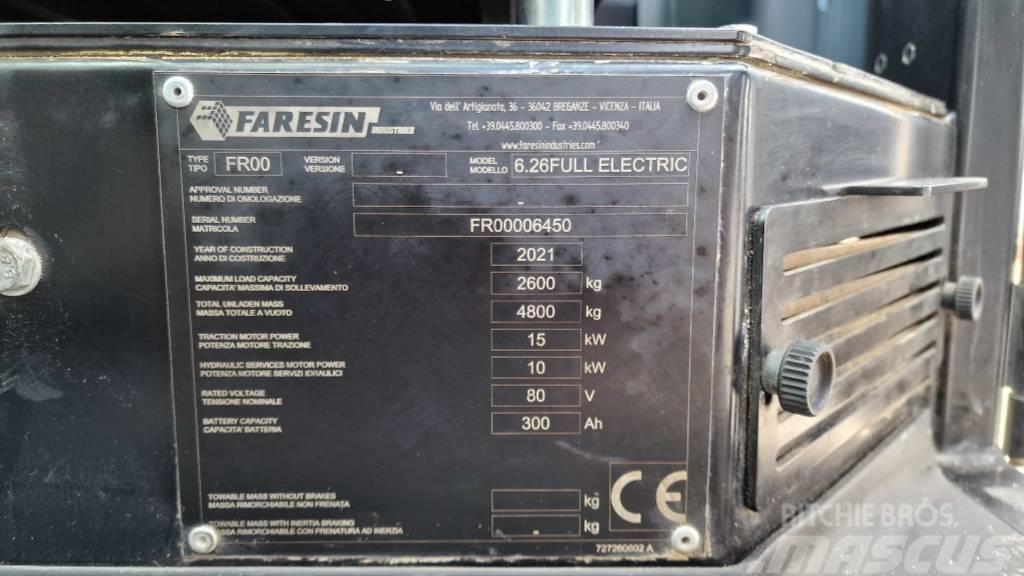 Faresin F6.26 E Τηλεσκοπικοί ανυψωτές