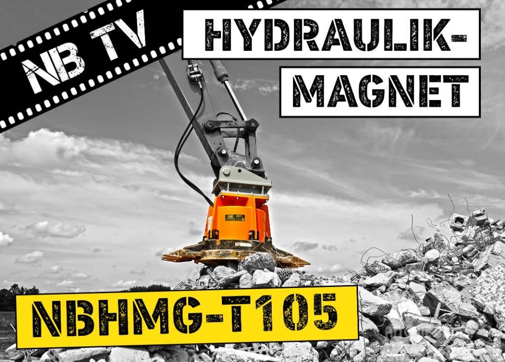  Hydraulikmagnet NBHMG T105 | Baggermagnet | 19-23t Εκσκαφείς με ερπύστριες