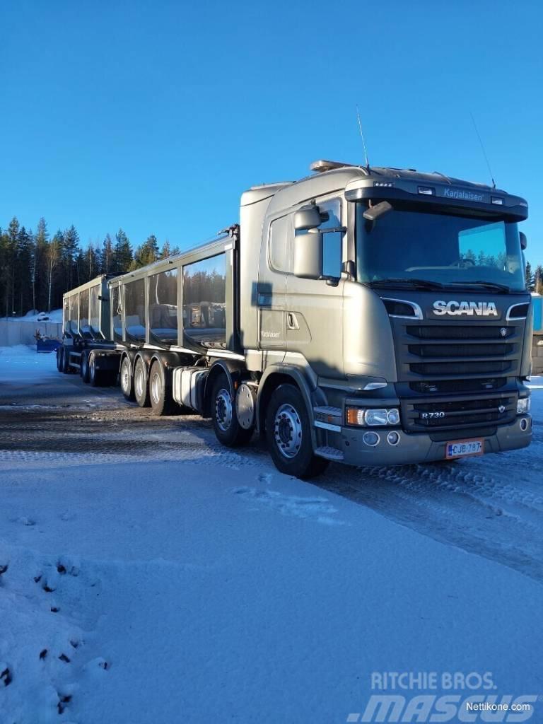 Scania R730 - 58 m3 yhdistelmä LB10x4*6HNB Φορτηγά Ανατροπή