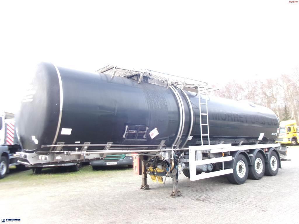Crossland Bitumen tank inox 33 m3 / 1 comp + compressor + st Ημιρυμούλκες βυτίων