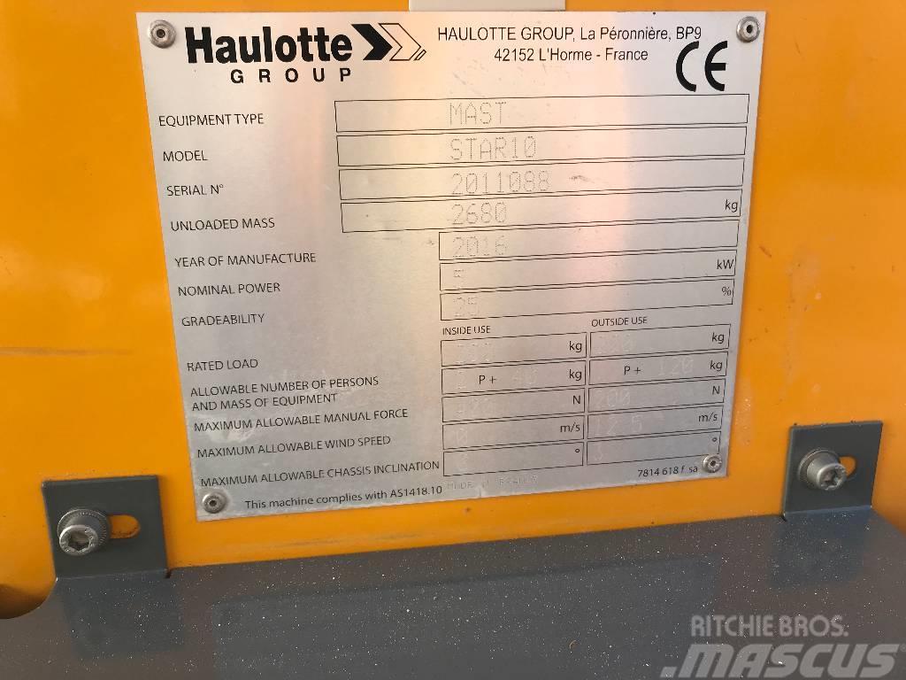 HAULOTTE STAR 10 - NEW BATTERIES Ανυψωτήρες με κατακόρυφους πυλώνες